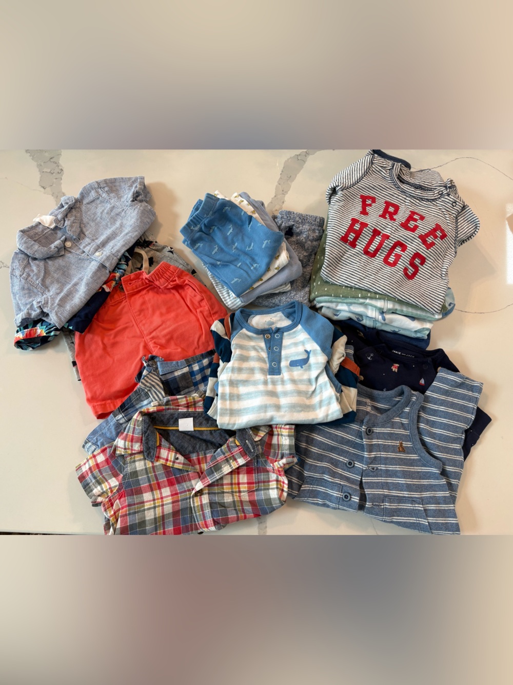 Boys 3-6 month Clothing Bundle (21 pieces)